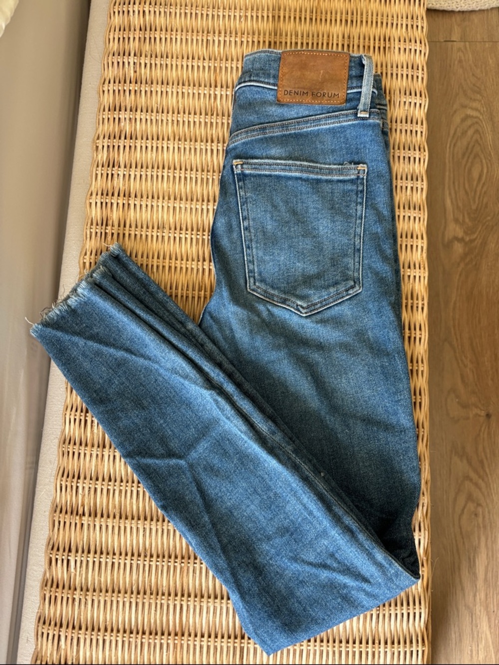 Denim Forum Blue Skinny Jeans